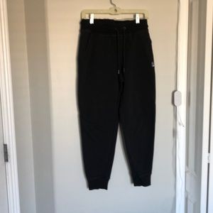 Black, Fila, Sweatpants, Black